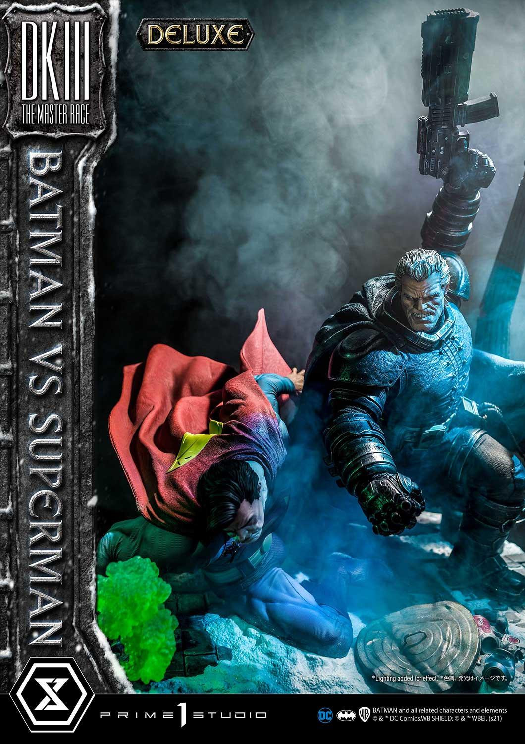 The Dark Knight III: The Master Race - Batman - Bruce Wayne - Superman - Diorama - Ultimate Diorama Masterline  (UDMDCDK3-01DXS) - 1/3 - DX Bonus Version (Prime 1 Studio) photo 18