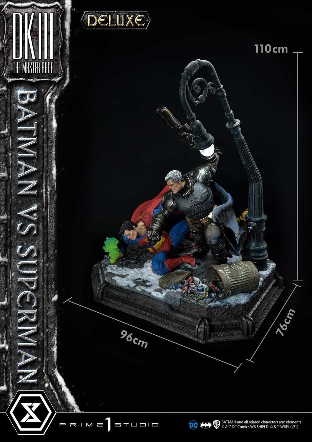 The Dark Knight III: The Master Race - Batman - Bruce Wayne - Superman - Diorama - Ultimate Diorama Masterline  (UDMDCDK3-01DXS) - 1/3 - DX Bonus Version (Prime 1 Studio) photo 23