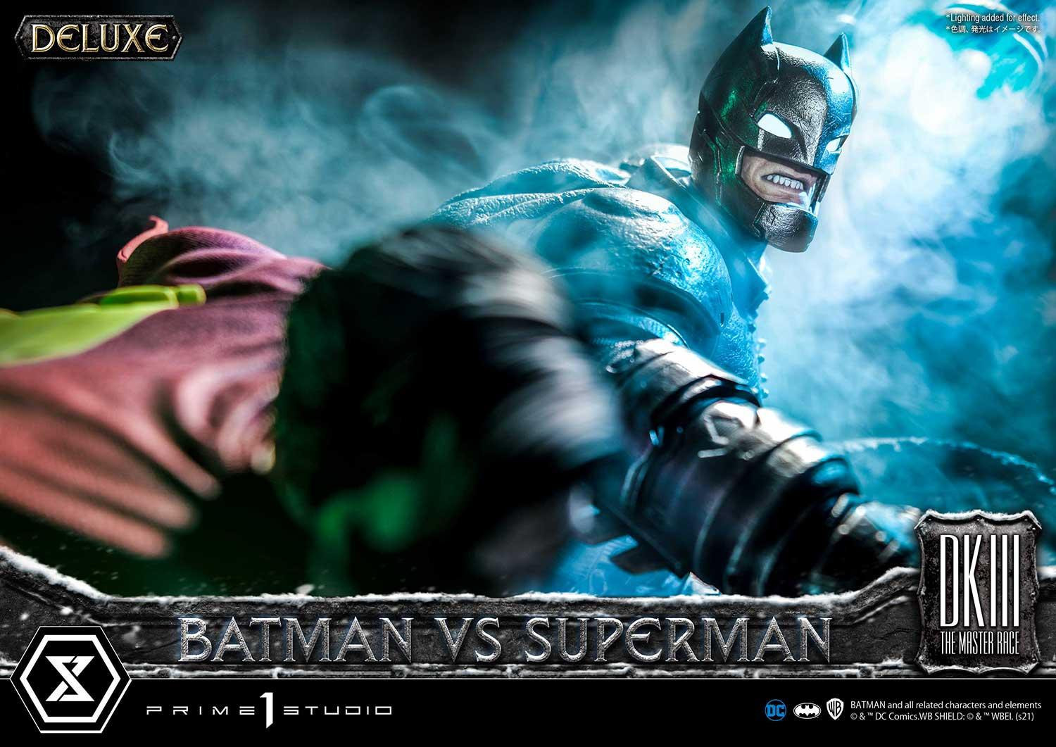 The Dark Knight III: The Master Race - Batman - Bruce Wayne - Superman - Diorama - Ultimate Diorama Masterline  (UDMDCDK3-01DXS) - 1/3 - DX Bonus Version (Prime 1 Studio) photo 25