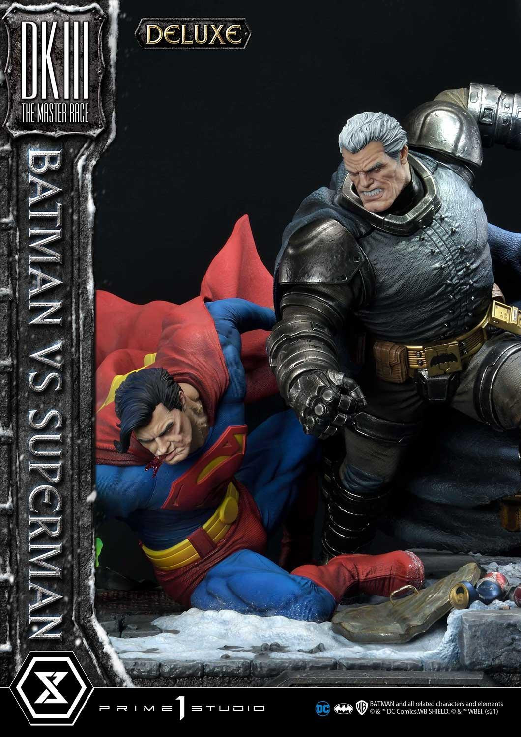 The Dark Knight III: The Master Race - Batman - Bruce Wayne - Superman - Diorama - Ultimate Diorama Masterline  (UDMDCDK3-01DXS) - 1/3 - DX Bonus Version (Prime 1 Studio) photo 29
