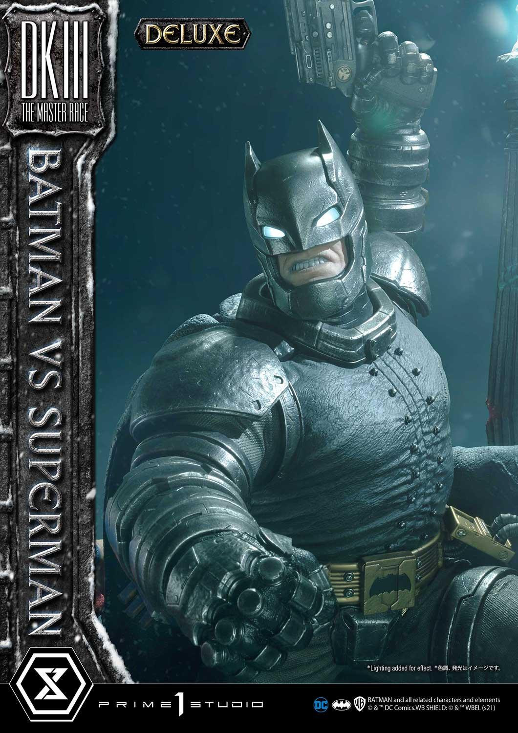The Dark Knight III: The Master Race - Batman - Bruce Wayne - Superman - Diorama - Ultimate Diorama Masterline  (UDMDCDK3-01DXS) - 1/3 - DX Bonus Version (Prime 1 Studio) photo 32