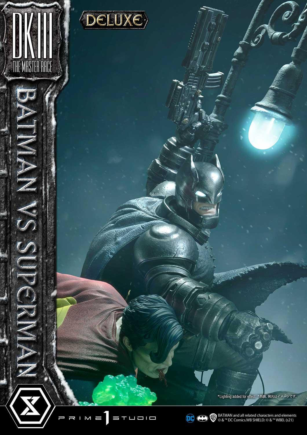 The Dark Knight III: The Master Race - Batman - Bruce Wayne - Superman - Diorama - Ultimate Diorama Masterline  (UDMDCDK3-01DXS) - 1/3 - DX Bonus Version (Prime 1 Studio) photo 33