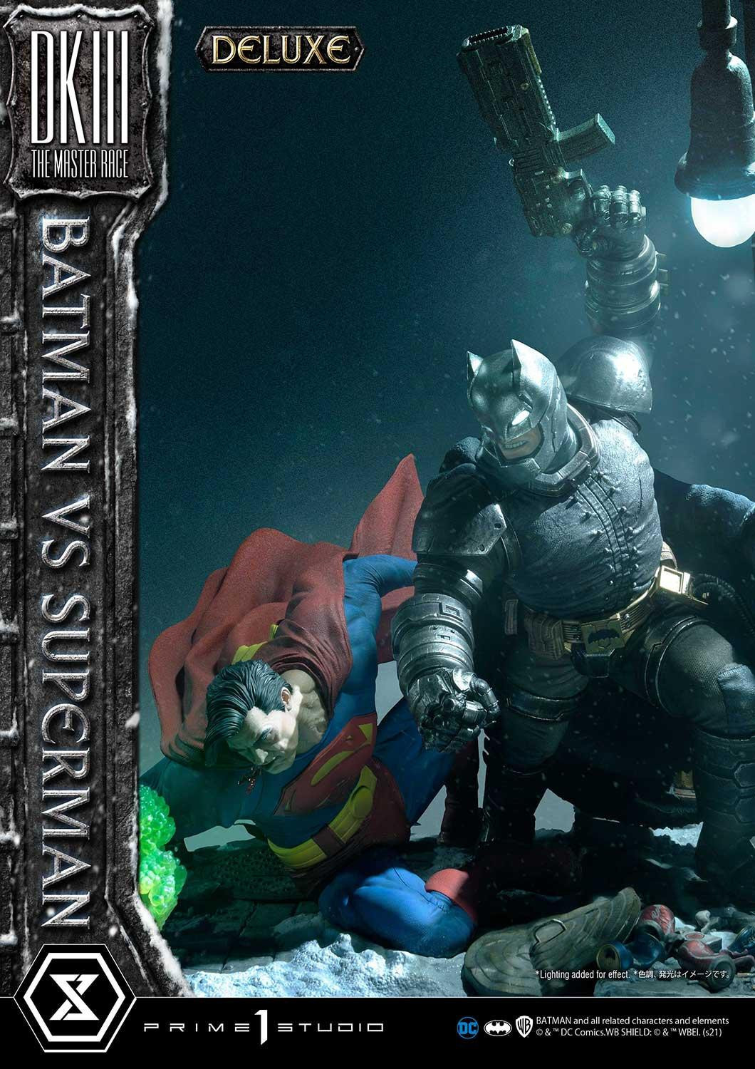 The Dark Knight III: The Master Race - Batman - Bruce Wayne - Superman - Diorama - Ultimate Diorama Masterline  (UDMDCDK3-01DXS) - 1/3 - DX Bonus Version (Prime 1 Studio) photo 34