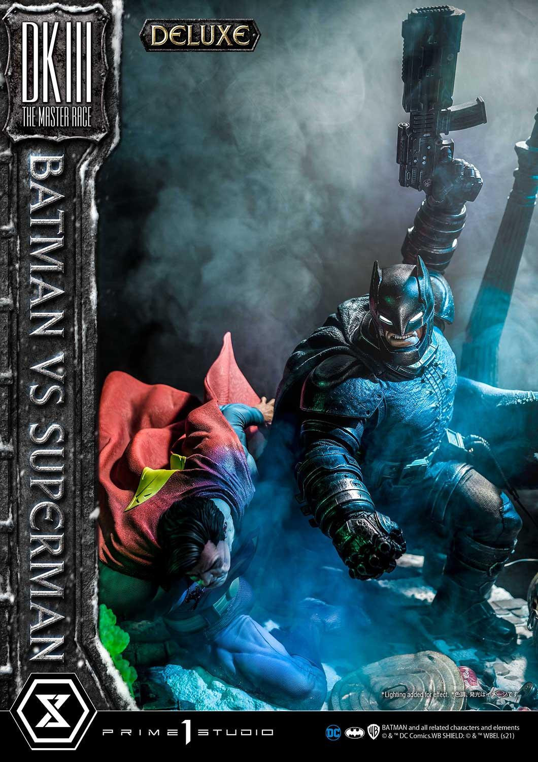 The Dark Knight III: The Master Race - Batman - Bruce Wayne - Superman - Diorama - Ultimate Diorama Masterline  (UDMDCDK3-01DXS) - 1/3 - DX Bonus Version (Prime 1 Studio) photo 35