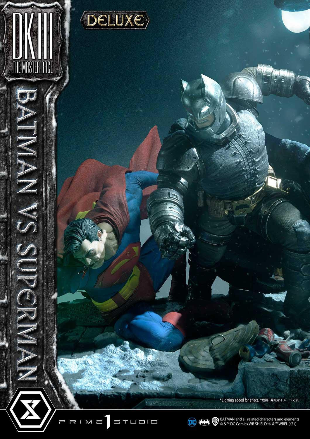 The Dark Knight III: The Master Race - Batman - Bruce Wayne - Superman - Diorama - Ultimate Diorama Masterline  (UDMDCDK3-01DXS) - 1/3 - DX Bonus Version (Prime 1 Studio) photo 37