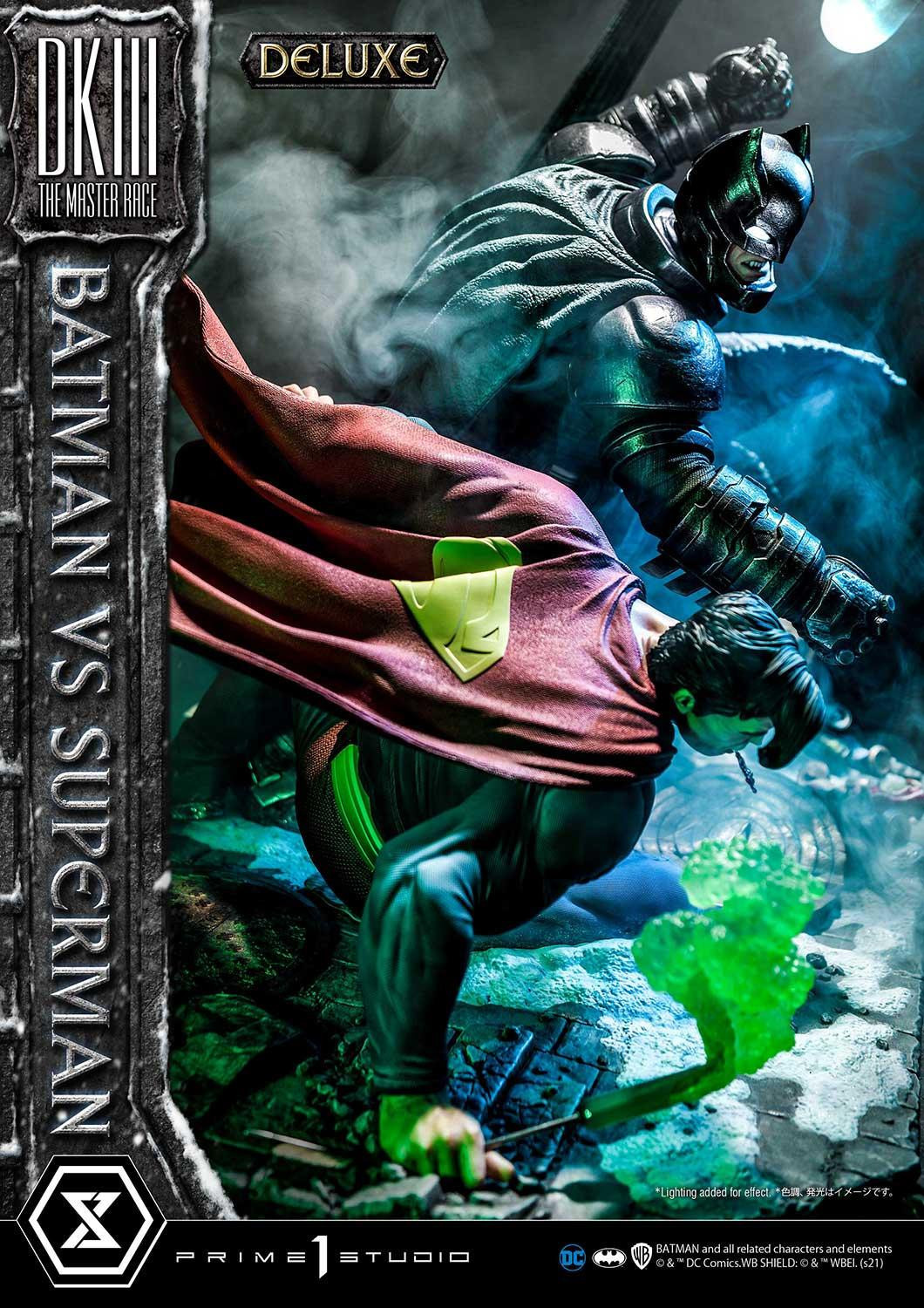 The Dark Knight III: The Master Race - Batman - Bruce Wayne - Superman - Diorama - Ultimate Diorama Masterline  (UDMDCDK3-01DXS) - 1/3 - DX Bonus Version (Prime 1 Studio) photo 38