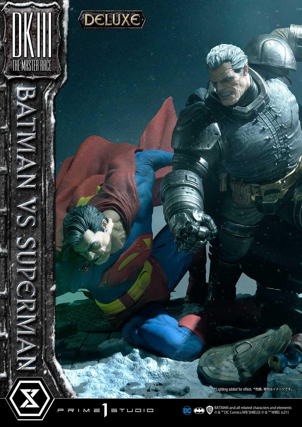 The Dark Knight III: The Master Race - Batman - Bruce Wayne - Superman - Diorama - Ultimate Diorama Masterline  (UDMDCDK3-01DXS) - 1/3 - DX Bonus Version (Prime 1 Studio) photo 39