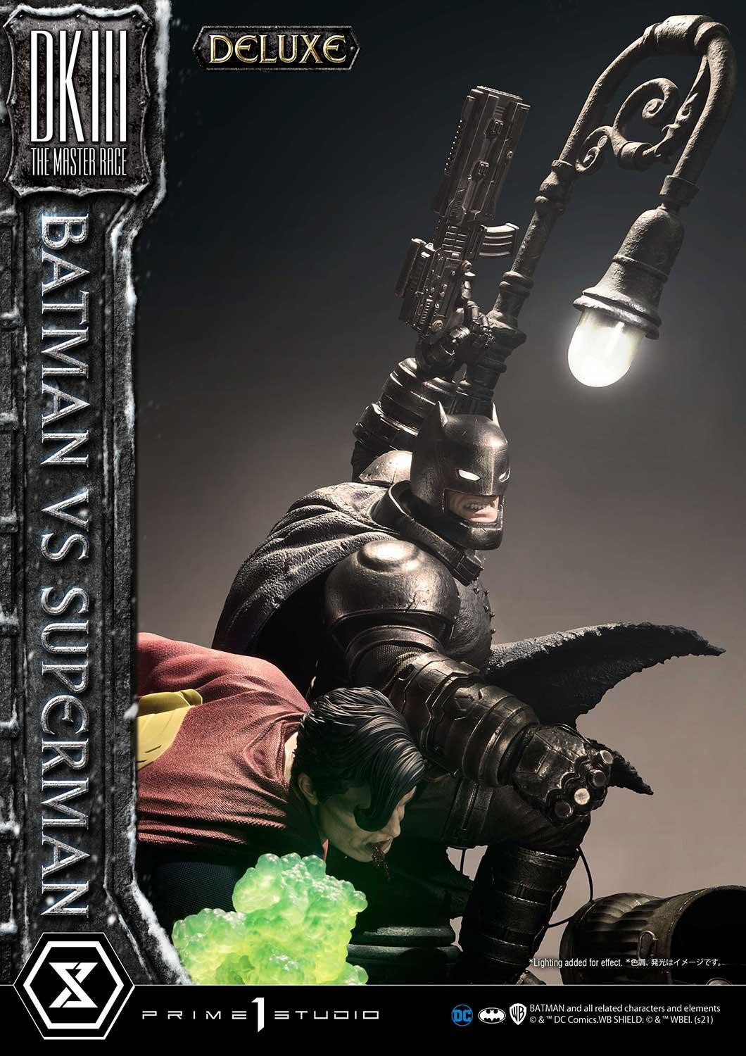 The Dark Knight III: The Master Race - Batman - Bruce Wayne - Superman - Diorama - Ultimate Diorama Masterline  (UDMDCDK3-01DXS) - 1/3 - DX Bonus Version (Prime 1 Studio) photo 40