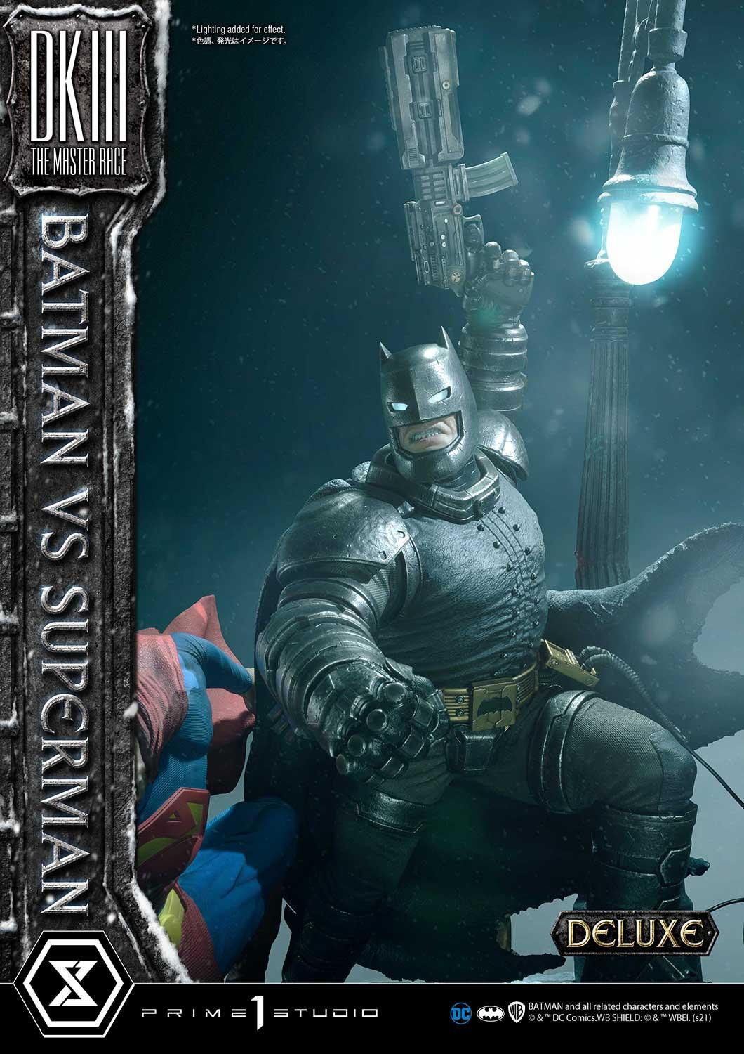 The Dark Knight III: The Master Race - Batman - Bruce Wayne - Superman - Diorama - Ultimate Diorama Masterline  (UDMDCDK3-01DXS) - 1/3 - DX Bonus Version (Prime 1 Studio) photo 41