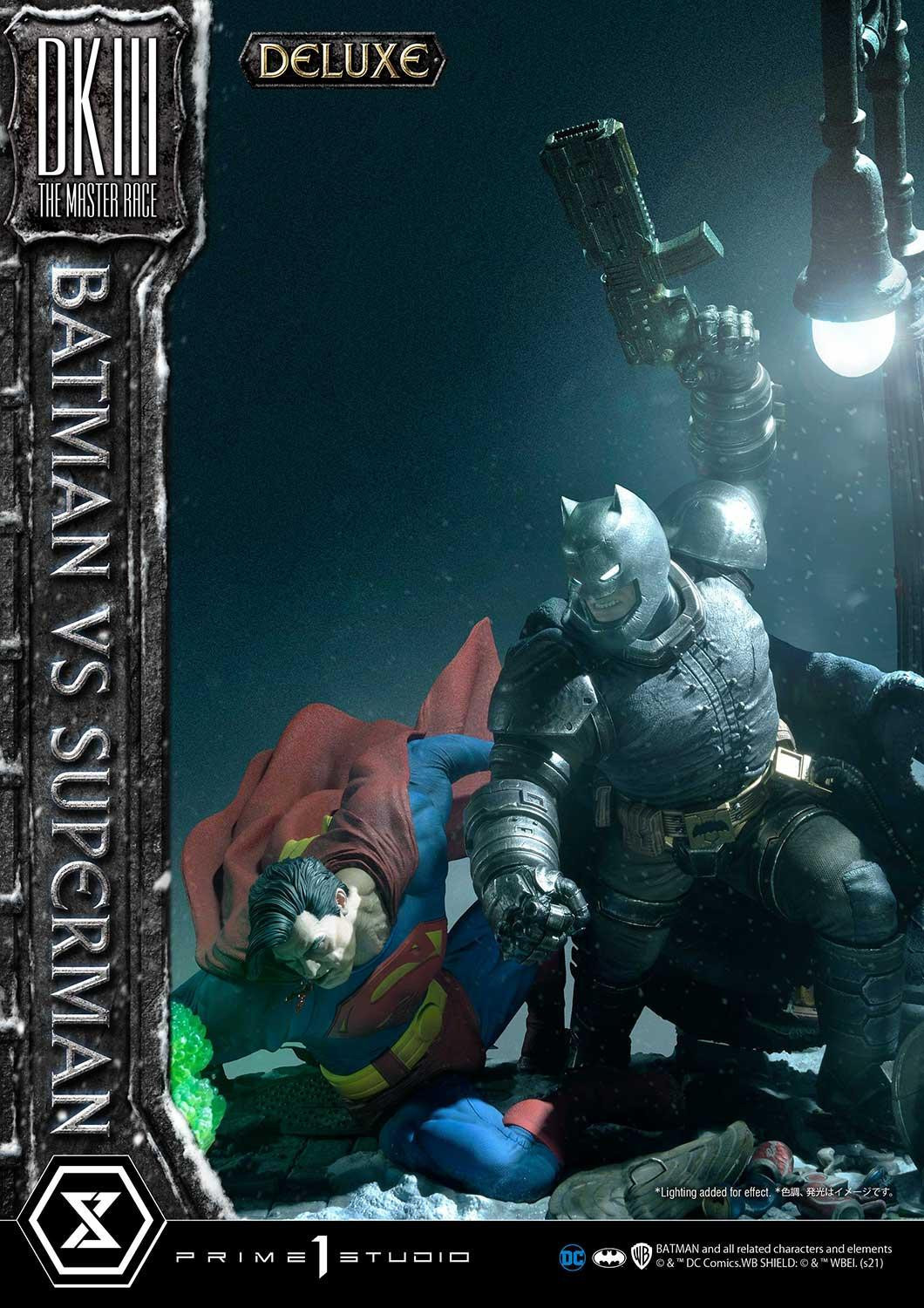 The Dark Knight III: The Master Race - Batman - Bruce Wayne - Superman - Diorama - Ultimate Diorama Masterline  (UDMDCDK3-01DXS) - 1/3 - DX Bonus Version (Prime 1 Studio) photo 43
