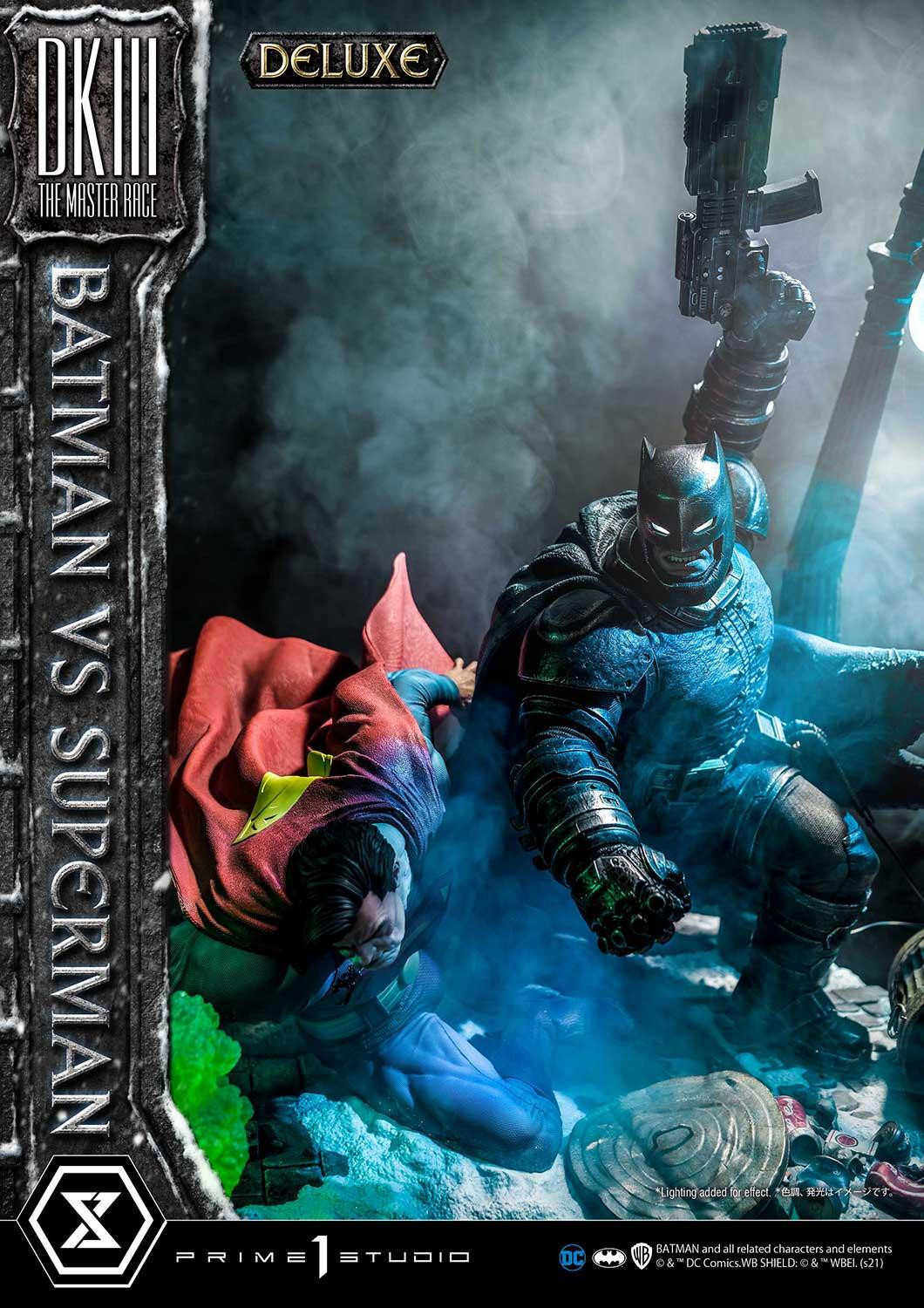 The Dark Knight III: The Master Race - Batman - Bruce Wayne - Superman - Diorama - Ultimate Diorama Masterline  (UDMDCDK3-01DXS) - 1/3 - DX Bonus Version (Prime 1 Studio) photo 44