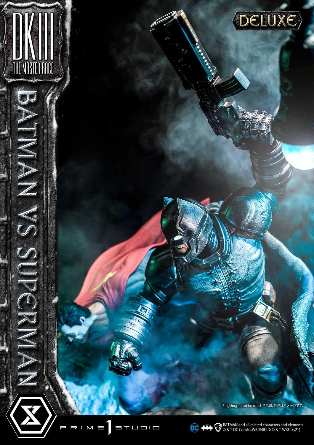 The Dark Knight III: The Master Race - Batman - Bruce Wayne - Superman - Diorama - Ultimate Diorama Masterline  (UDMDCDK3-01DXS) - 1/3 - DX Bonus Version (Prime 1 Studio) photo 45