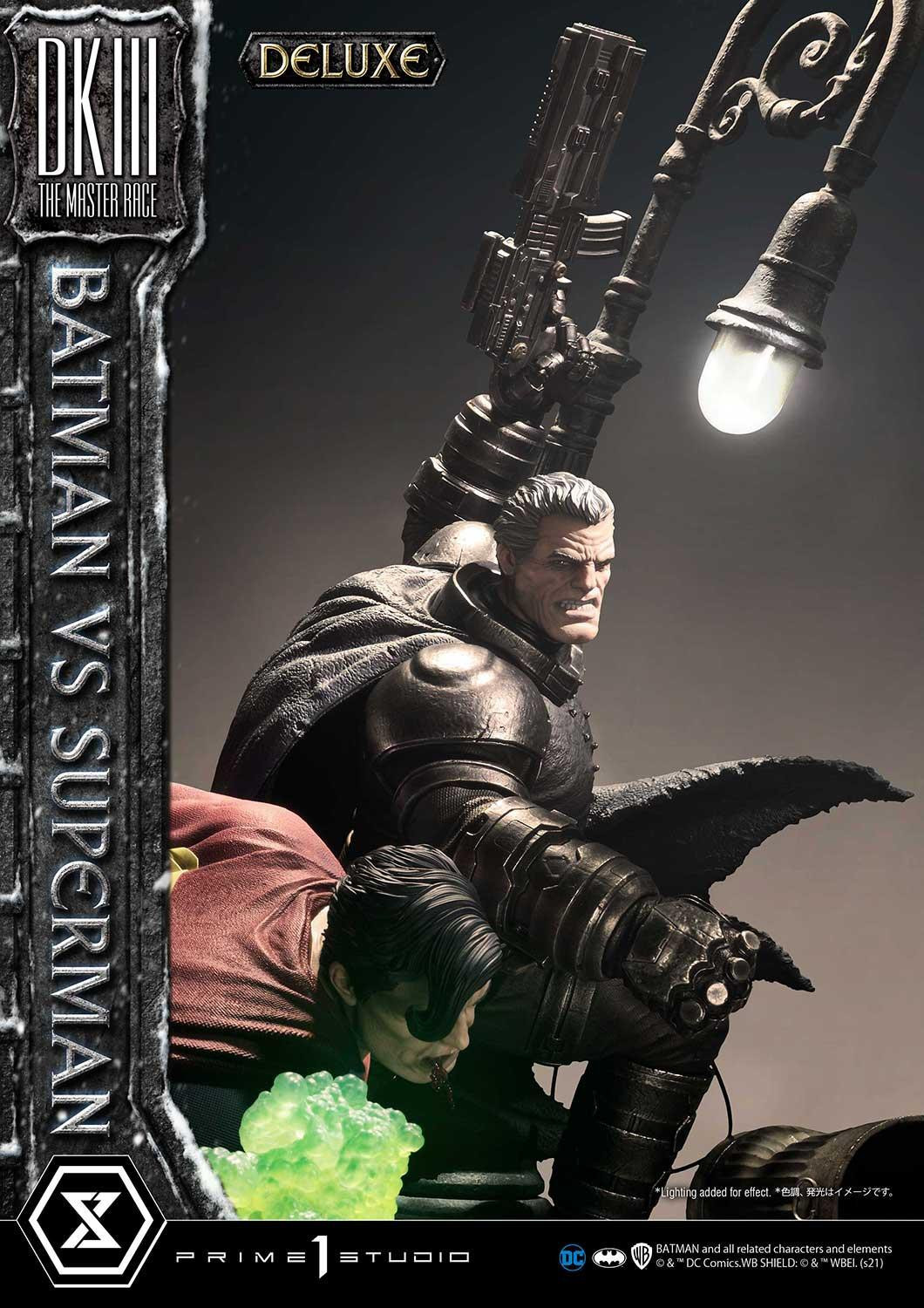 The Dark Knight III: The Master Race - Batman - Bruce Wayne - Superman - Diorama - Ultimate Diorama Masterline  (UDMDCDK3-01DXS) - 1/3 - DX Bonus Version (Prime 1 Studio) photo 47