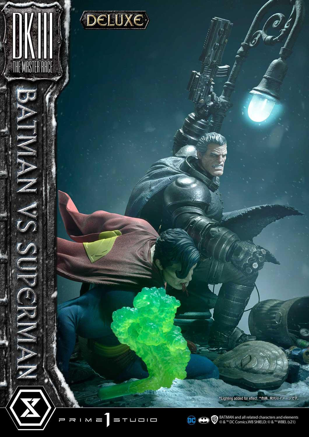 The Dark Knight III: The Master Race - Batman - Bruce Wayne - Superman - Diorama - Ultimate Diorama Masterline  (UDMDCDK3-01DXS) - 1/3 - DX Bonus Version (Prime 1 Studio) photo 49