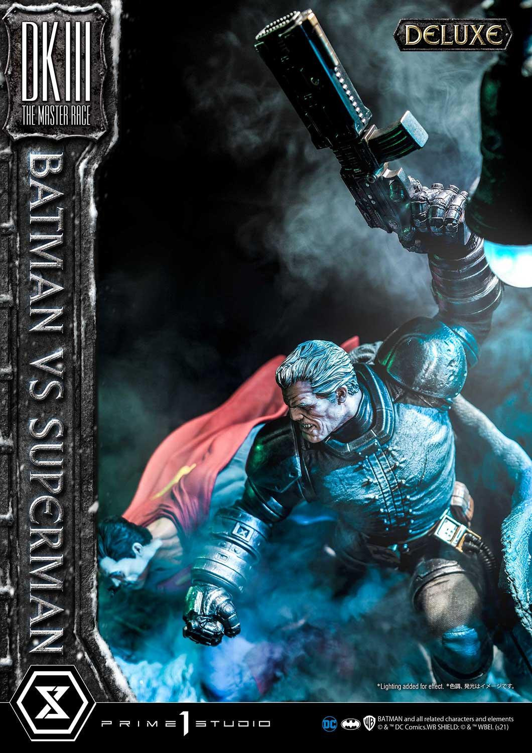 The Dark Knight III: The Master Race - Batman - Bruce Wayne - Superman - Diorama - Ultimate Diorama Masterline  (UDMDCDK3-01DXS) - 1/3 - DX Bonus Version (Prime 1 Studio) photo 50