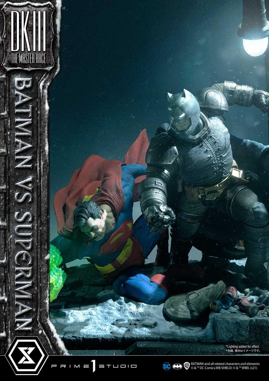 The Dark Knight III: The Master Race - Batman - Bruce Wayne - Superman - Diorama - Ultimate Diorama Masterline  (UDMDCDK3-01DXS) - 1/3 - DX Bonus Version (Prime 1 Studio) photo 55