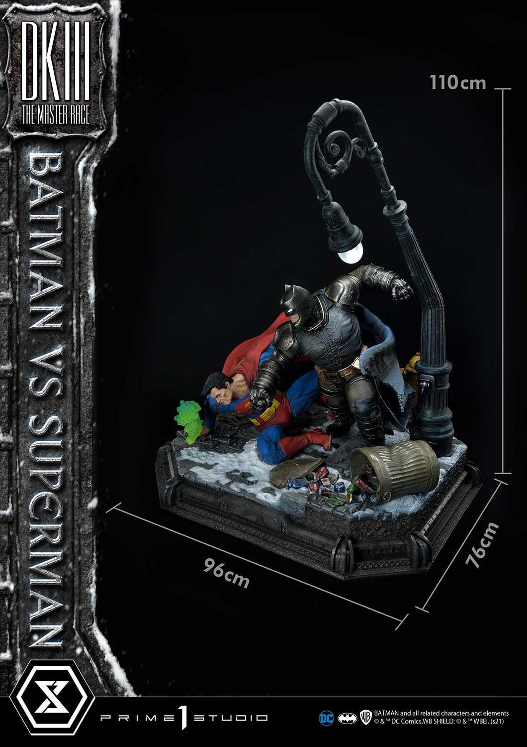 The Dark Knight III: The Master Race - Batman - Bruce Wayne - Superman - Diorama - Ultimate Diorama Masterline  (UDMDCDK3-01DXS) - 1/3 - DX Bonus Version (Prime 1 Studio) photo 73