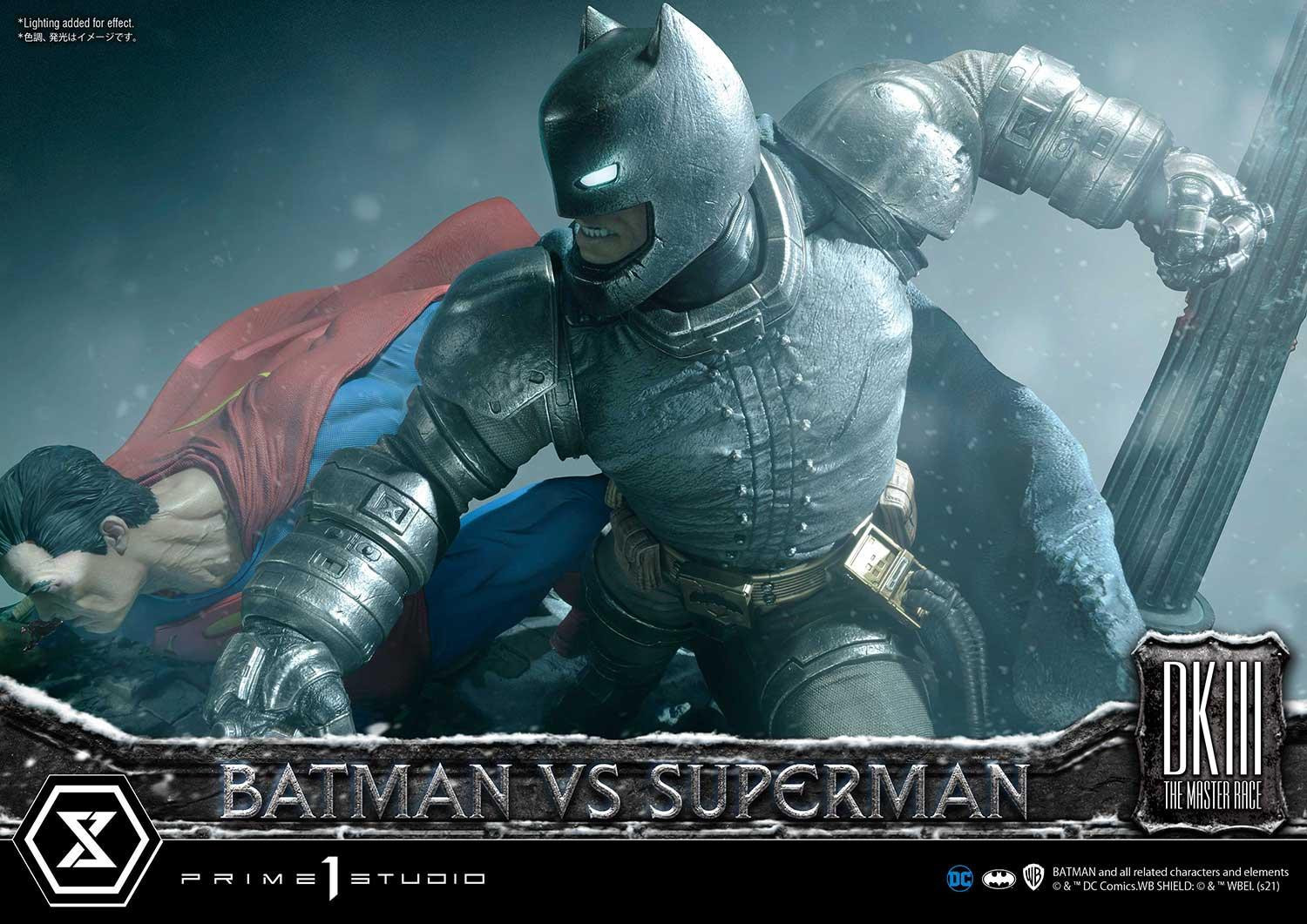The Dark Knight III: The Master Race - Batman - Bruce Wayne - Superman - Diorama - Ultimate Diorama Masterline  (UDMDCDK3-01DXS) - 1/3 - DX Bonus Version (Prime 1 Studio) photo 75