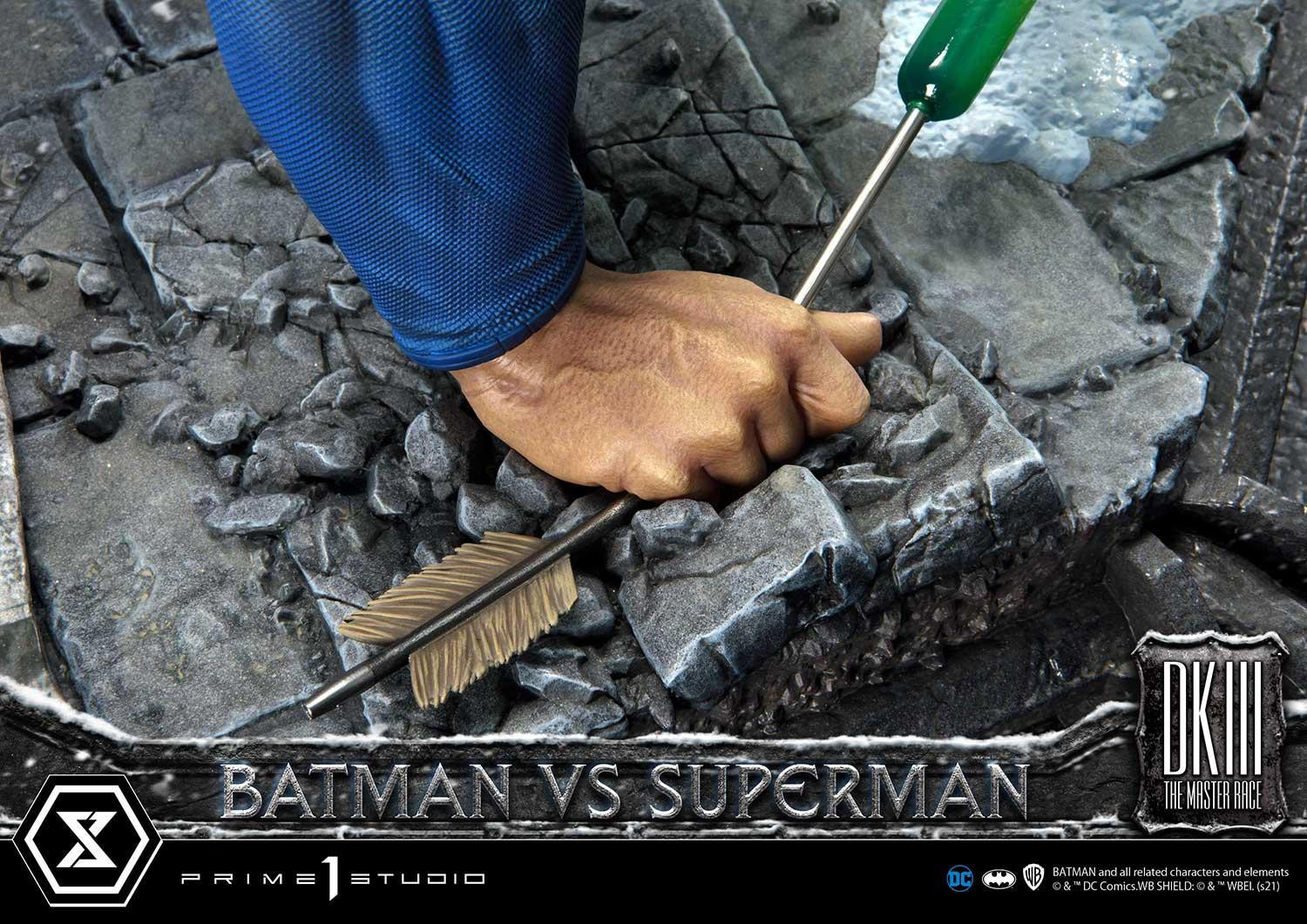 The Dark Knight III: The Master Race - Batman - Bruce Wayne - Superman - Diorama - Ultimate Diorama Masterline  (UDMDCDK3-01DXS) - 1/3 - DX Bonus Version (Prime 1 Studio) photo 84