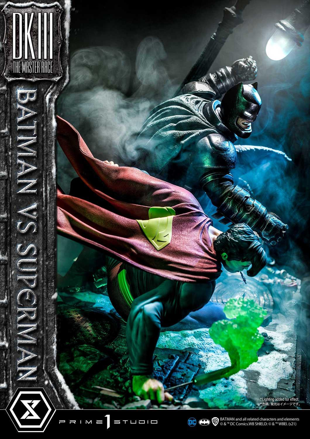 The Dark Knight III: The Master Race - Batman - Bruce Wayne - Superman - Diorama - Ultimate Diorama Masterline  (UDMDCDK3-01DXS) - 1/3 - DX Bonus Version (Prime 1 Studio) photo 88