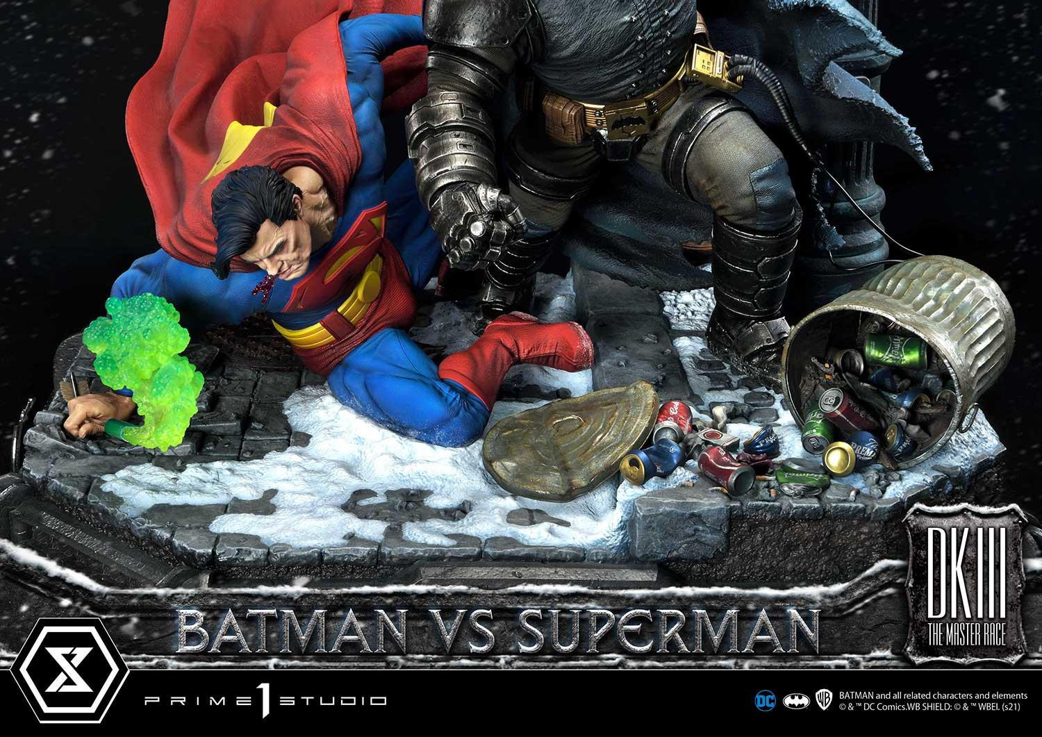 The Dark Knight III: The Master Race - Batman - Bruce Wayne - Superman - Diorama - Ultimate Diorama Masterline  (UDMDCDK3-01DXS) - 1/3 - DX Bonus Version (Prime 1 Studio) photo 90