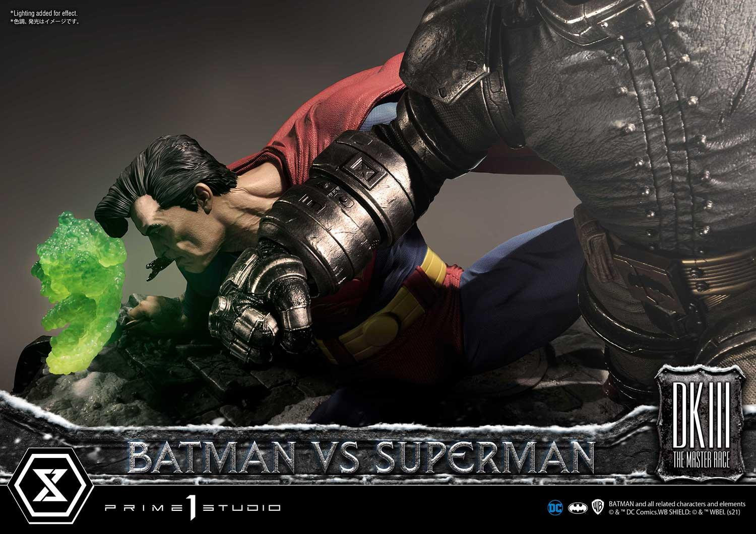 The Dark Knight III: The Master Race - Batman - Bruce Wayne - Superman - Diorama - Ultimate Diorama Masterline  (UDMDCDK3-01DXS) - 1/3 - DX Bonus Version (Prime 1 Studio) photo 91