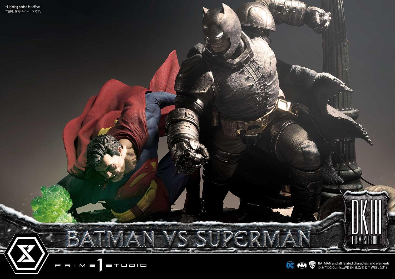 The Dark Knight III: The Master Race - Batman - Bruce Wayne - Superman - Diorama - Ultimate Diorama Masterline  (UDMDCDK3-01DXS) - 1/3 - DX Bonus Version (Prime 1 Studio) photo 92