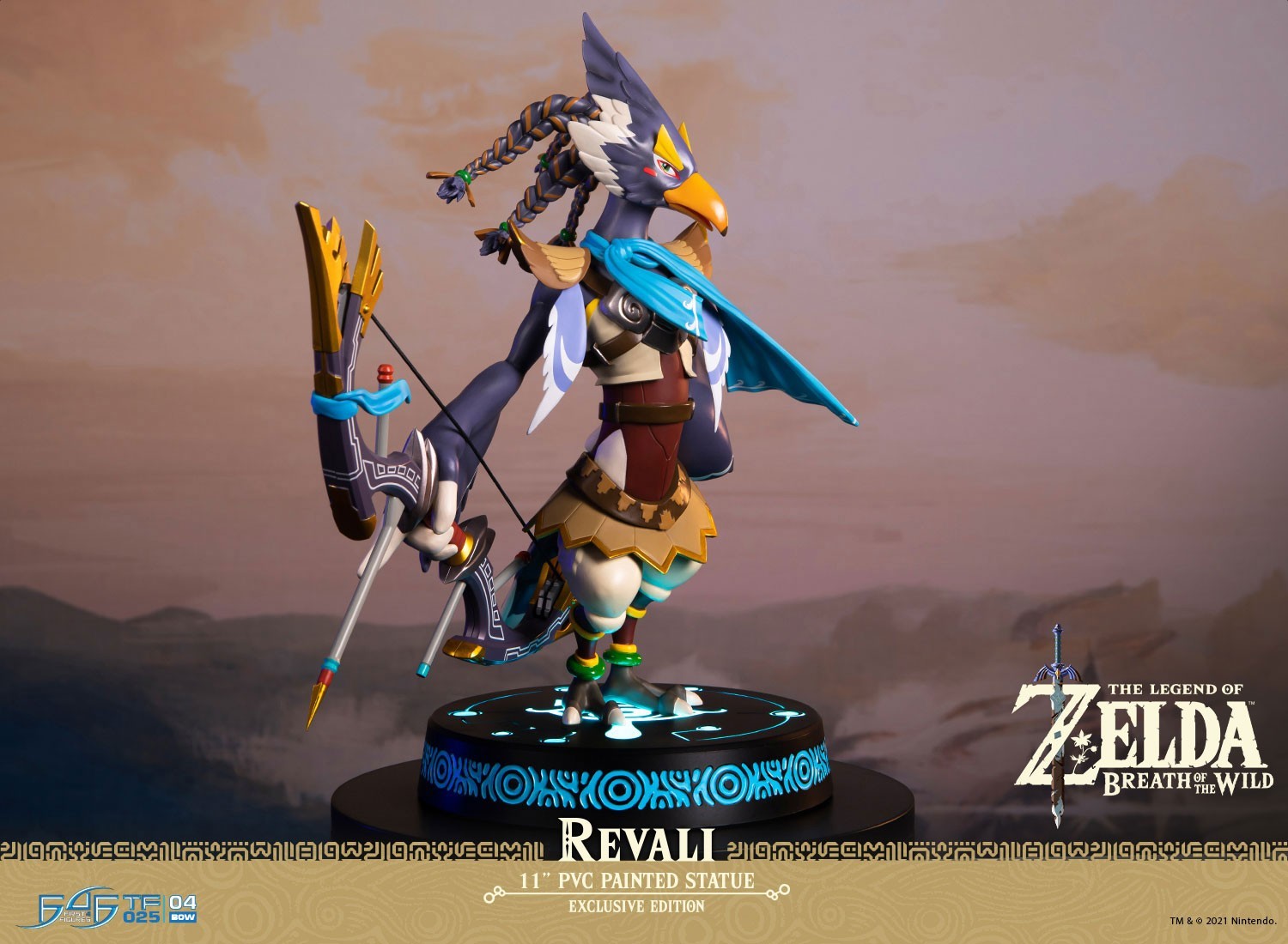 Zelda no Densetsu: Breath of the Wild - Revali - Light-Up Figure - True Form  (025) - Exclusive Edition (First 4 Figures)
