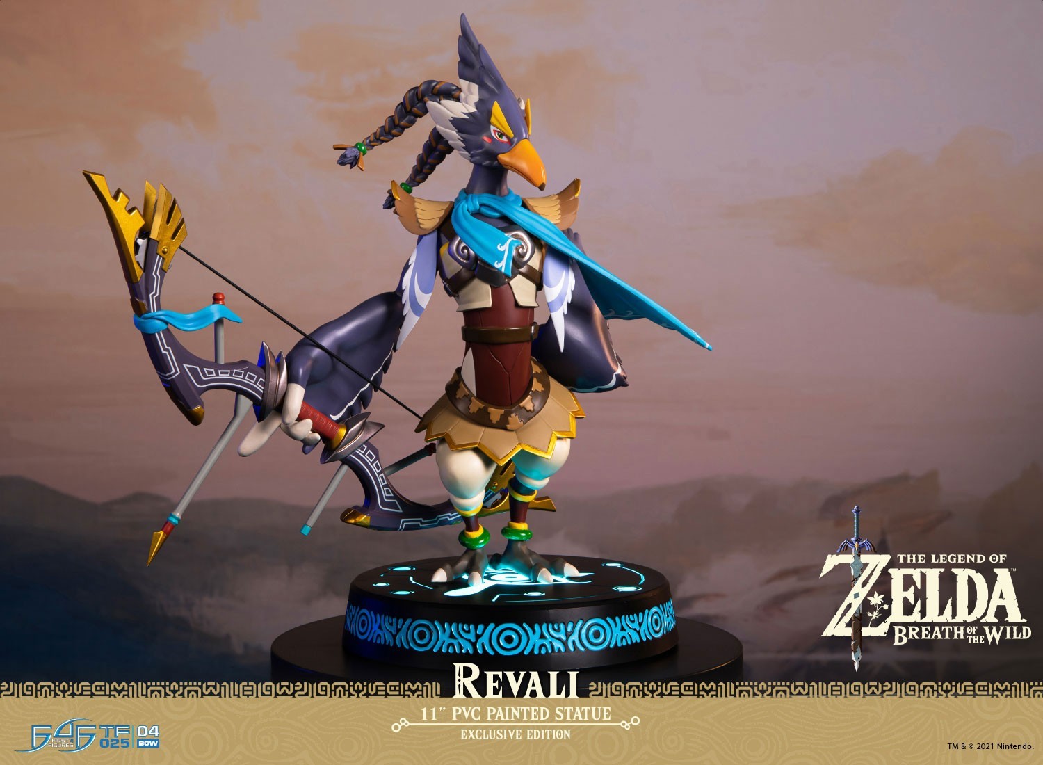 Zelda no Densetsu: Breath of the Wild - Revali - Light-Up Figure - True Form  (025) - Exclusive Edition (First 4 Figures) photo 2