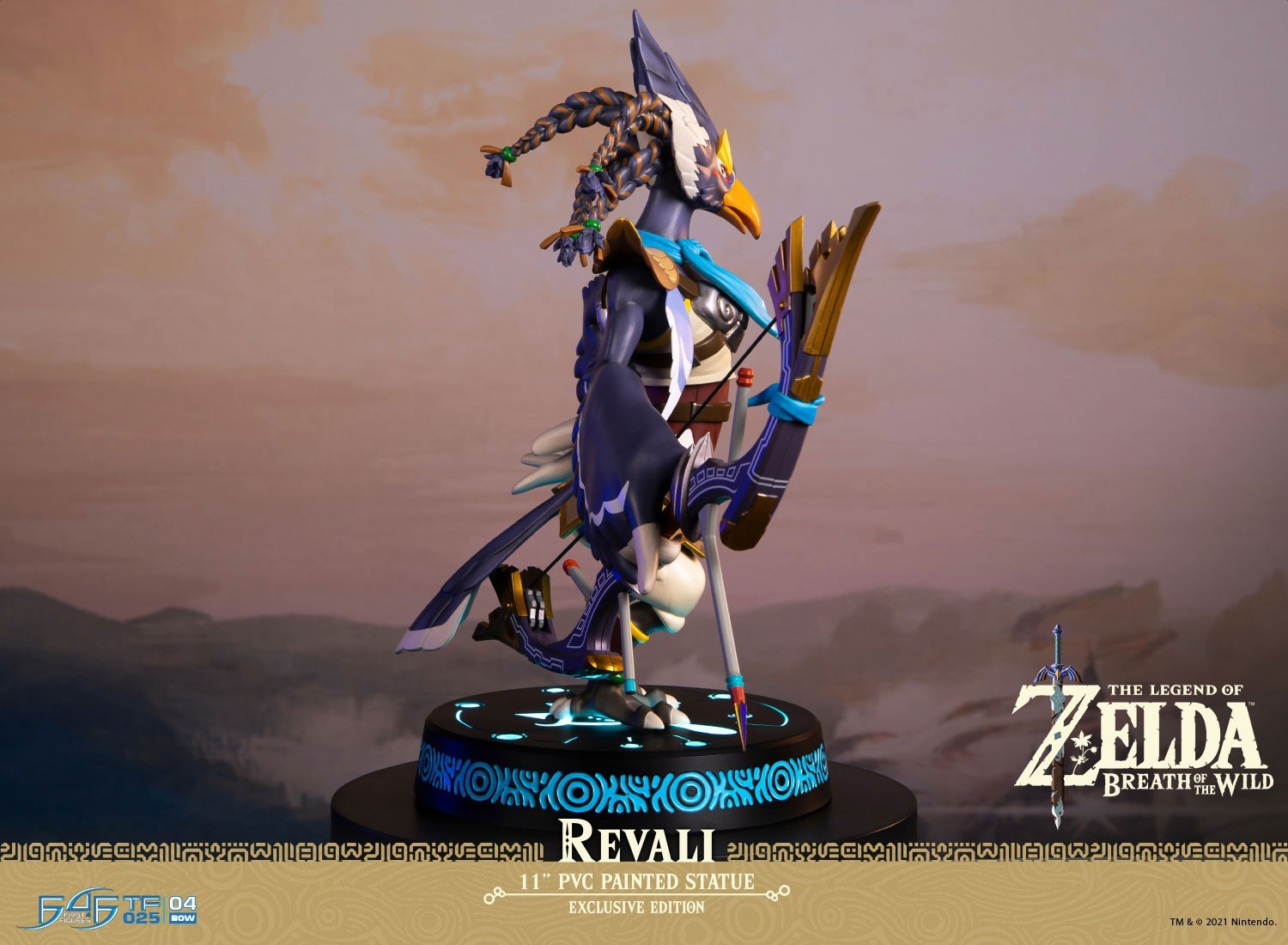 Zelda no Densetsu: Breath of the Wild - Revali - Light-Up Figure - True Form  (025) - Exclusive Edition (First 4 Figures) photo 3