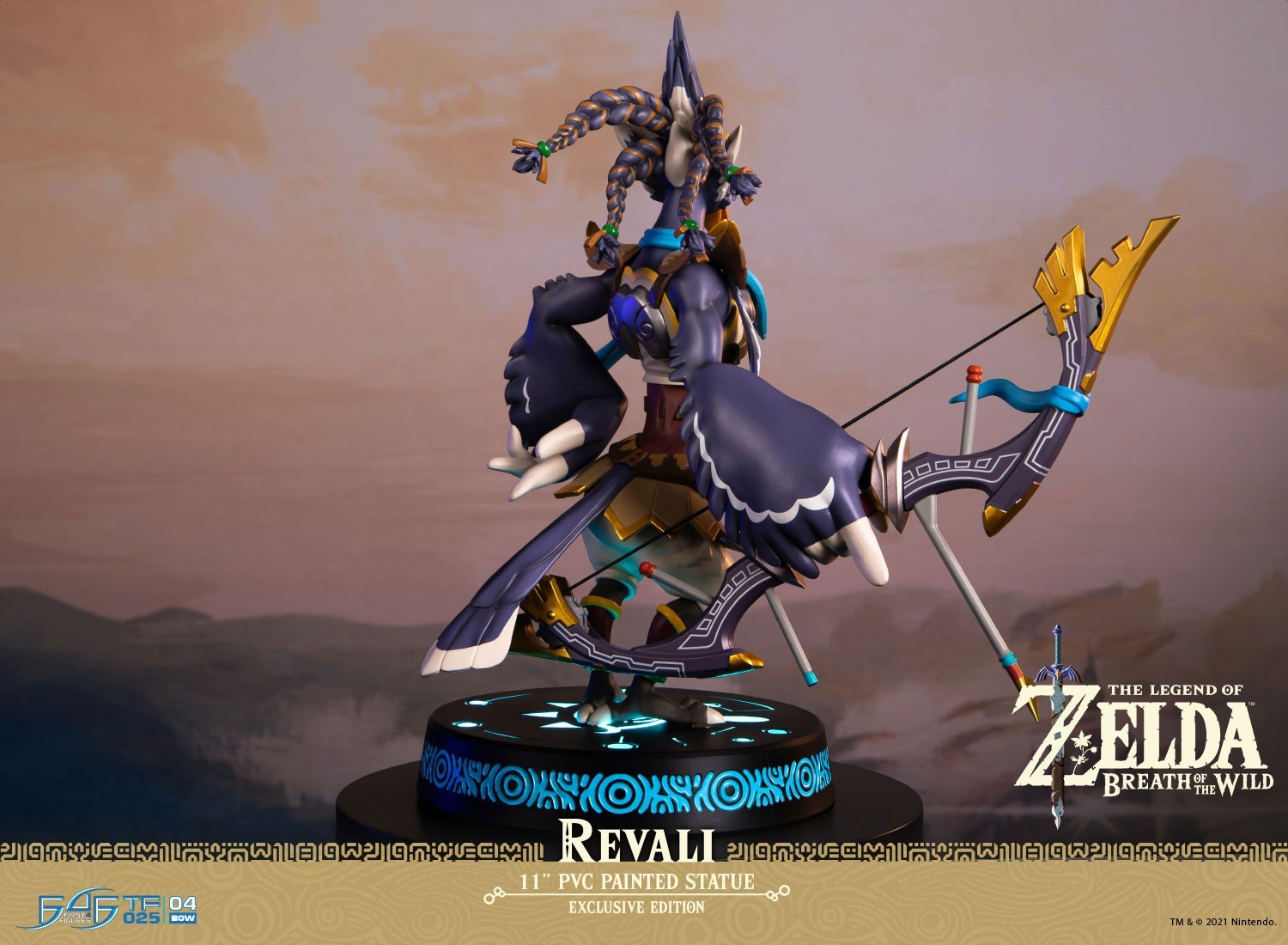 Zelda no Densetsu: Breath of the Wild - Revali - Light-Up Figure - True Form  (025) - Exclusive Edition (First 4 Figures) photo 4