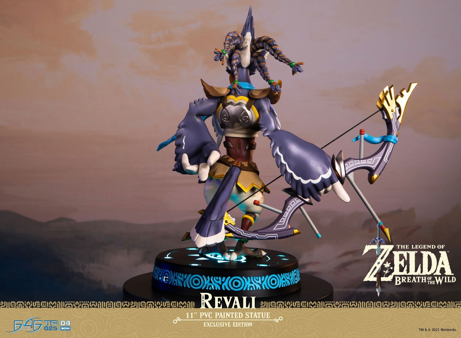 Zelda no Densetsu: Breath of the Wild - Revali - Light-Up Figure - True Form  (025) - Exclusive Edition (First 4 Figures) photo 5