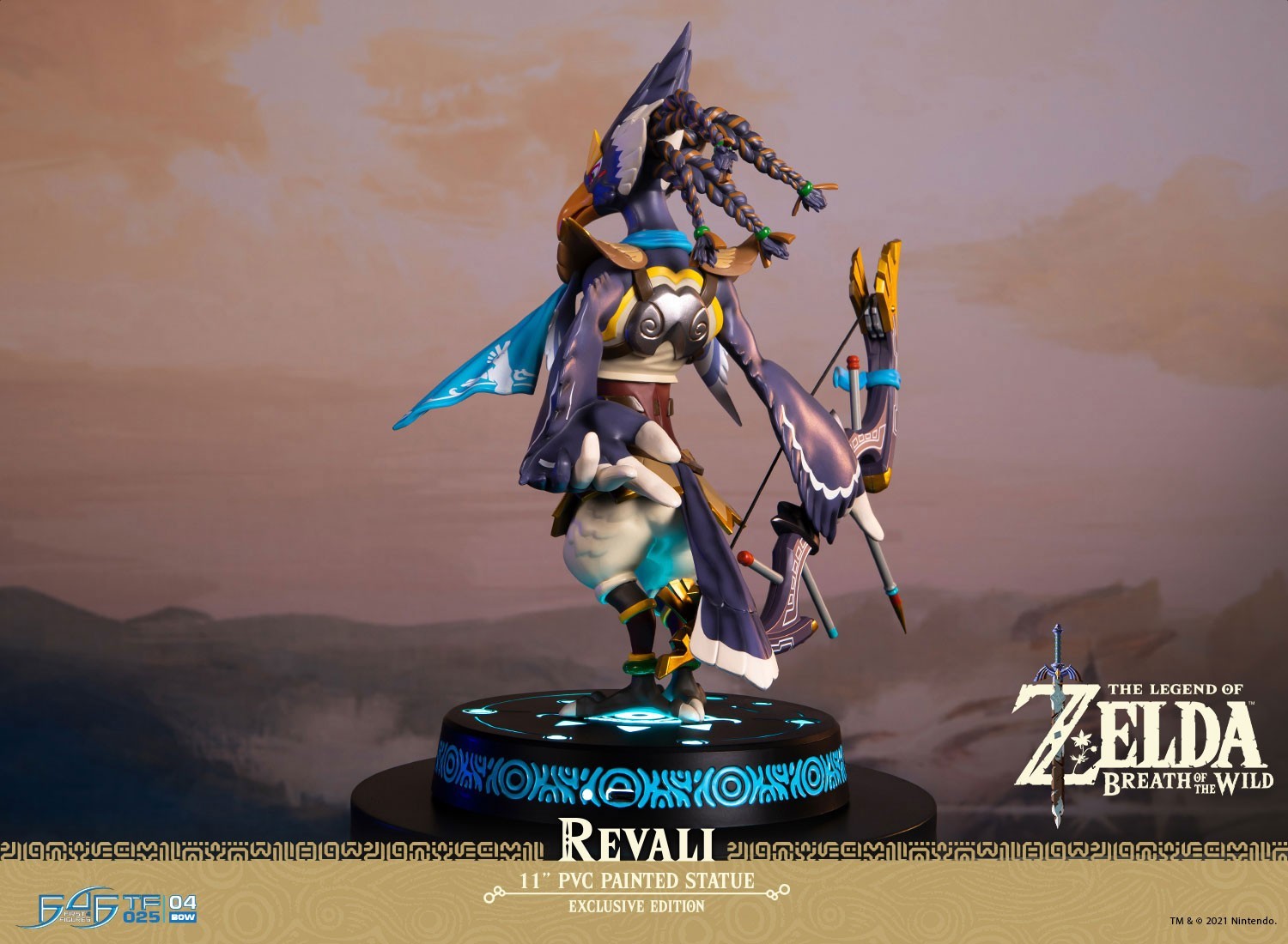Zelda no Densetsu: Breath of the Wild - Revali - Light-Up Figure - True Form  (025) - Exclusive Edition (First 4 Figures) photo 6