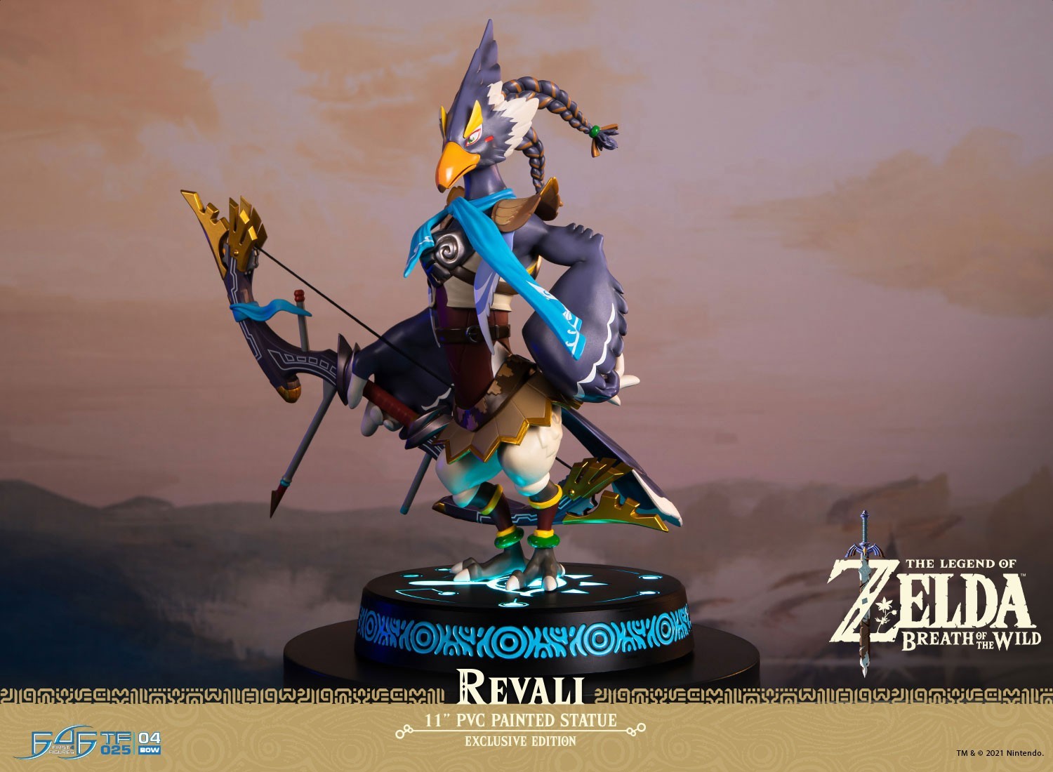 Zelda no Densetsu: Breath of the Wild - Revali - Light-Up Figure - True Form  (025) - Exclusive Edition (First 4 Figures) photo 7