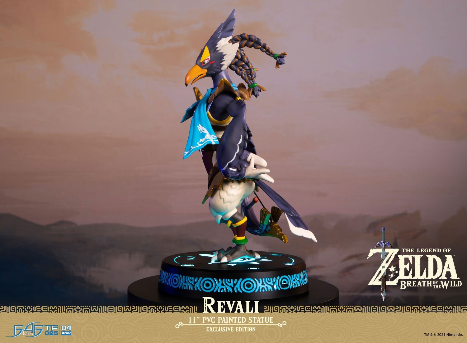 Zelda no Densetsu: Breath of the Wild - Revali - Light-Up Figure - True Form  (025) - Exclusive Edition (First 4 Figures) photo 8