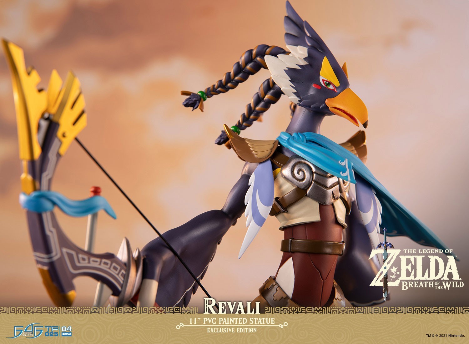 Zelda no Densetsu: Breath of the Wild - Revali - Light-Up Figure - True Form  (025) - Exclusive Edition (First 4 Figures) photo 9