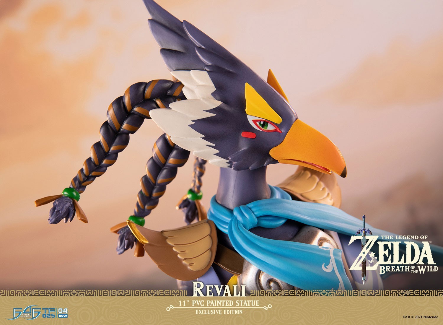 Zelda no Densetsu: Breath of the Wild - Revali - Light-Up Figure - True Form  (025) - Exclusive Edition (First 4 Figures) photo 11