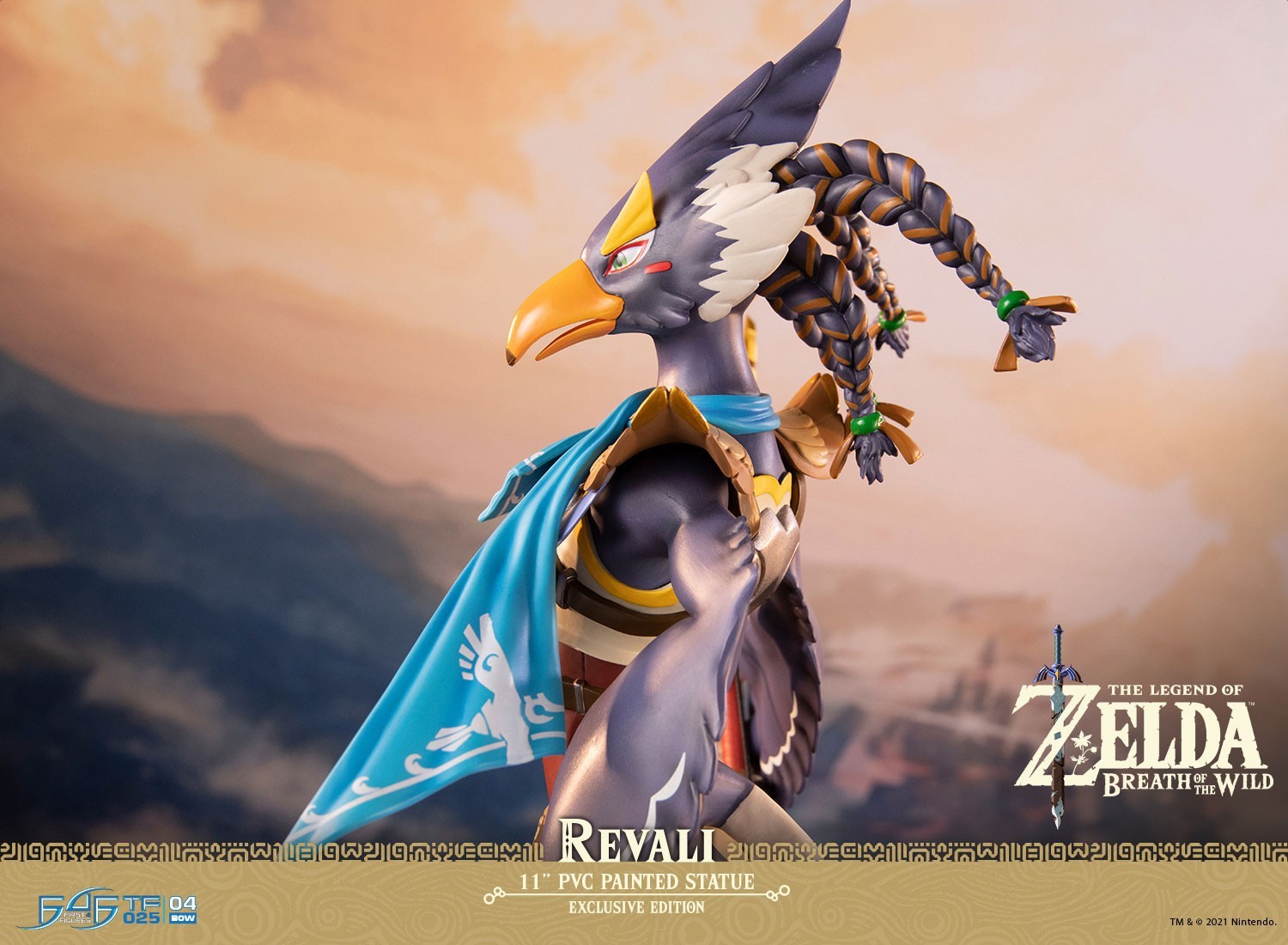 Zelda no Densetsu: Breath of the Wild - Revali - Light-Up Figure - True Form  (025) - Exclusive Edition (First 4 Figures) photo 12