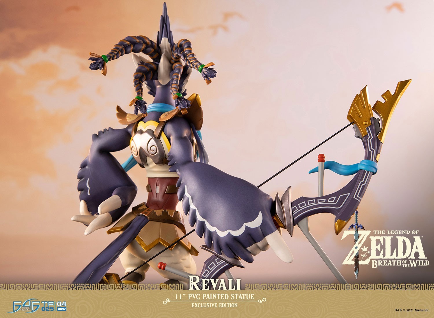 Zelda no Densetsu: Breath of the Wild - Revali - Light-Up Figure - True Form  (025) - Exclusive Edition (First 4 Figures) photo 13