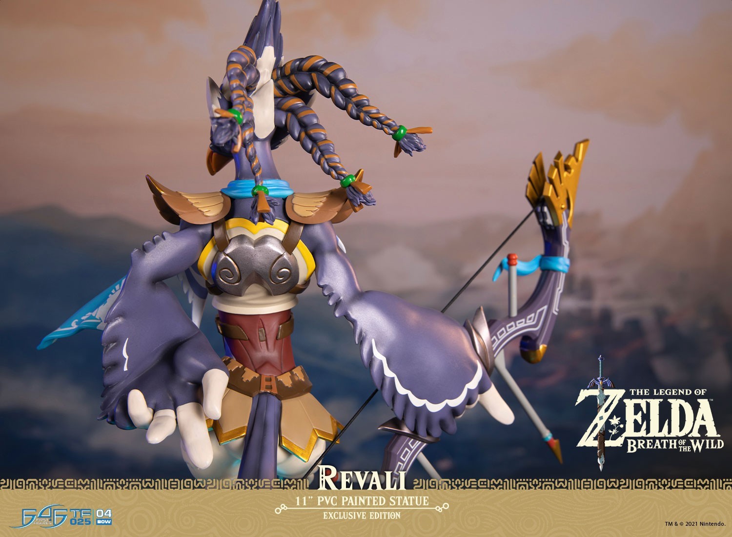 Zelda no Densetsu: Breath of the Wild - Revali - Light-Up Figure - True Form  (025) - Exclusive Edition (First 4 Figures) photo 14