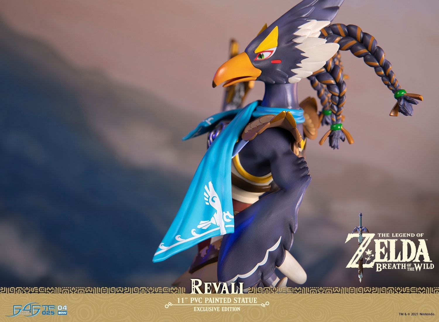 Zelda no Densetsu: Breath of the Wild - Revali - Light-Up Figure - True Form  (025) - Exclusive Edition (First 4 Figures) photo 15