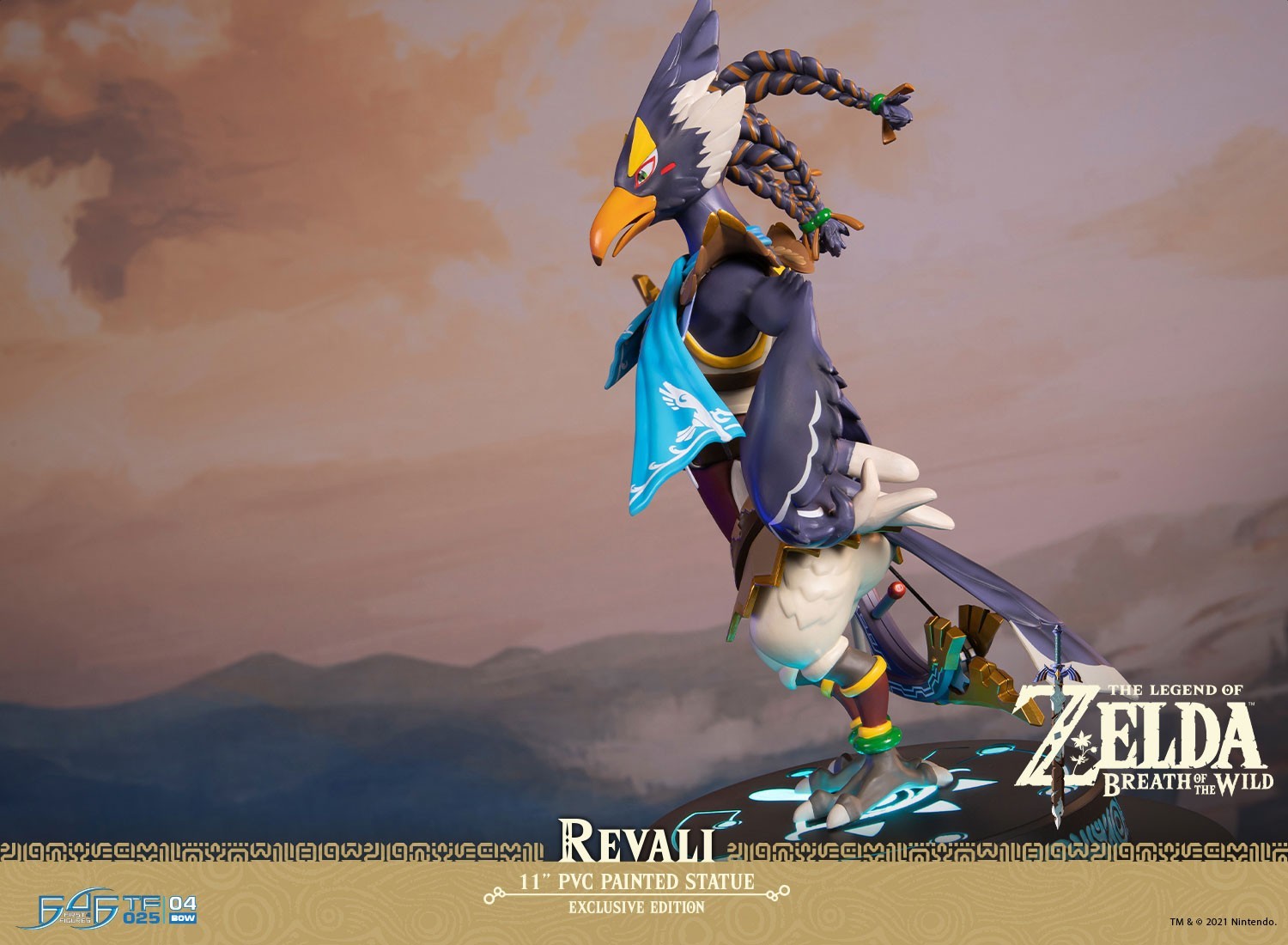 Zelda no Densetsu: Breath of the Wild - Revali - Light-Up Figure - True Form  (025) - Exclusive Edition (First 4 Figures) photo 16