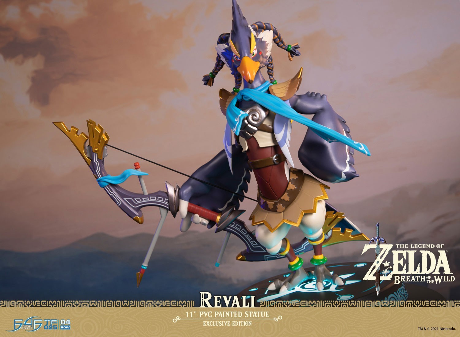 Zelda no Densetsu: Breath of the Wild - Revali - Light-Up Figure - True Form  (025) - Exclusive Edition (First 4 Figures) photo 17