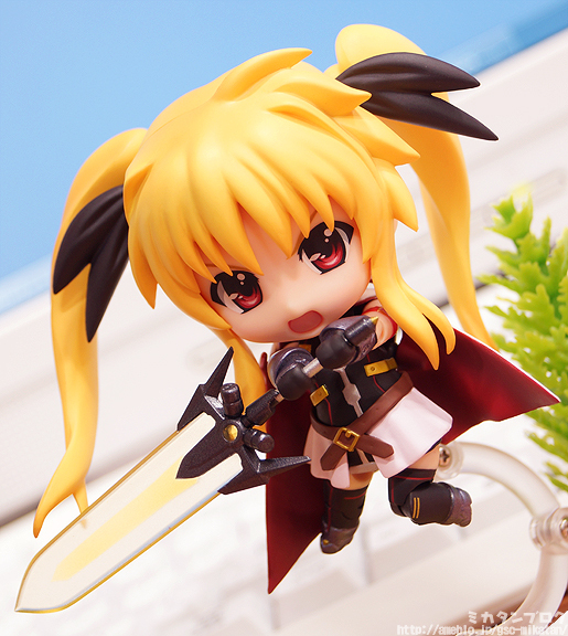 Mahou Shoujo Lyrical Nanoha The Movie 2nd A's - Bardiche - Fate T. Harlaown - Nendoroid  (#289) - Full Action, Blaze Form Edition (Good Smile Company) photo 15