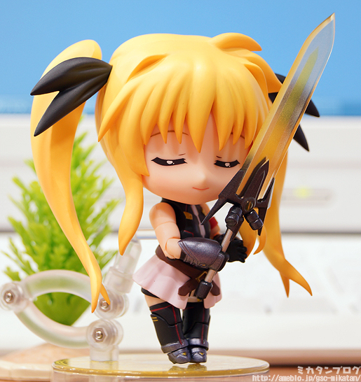 Mahou Shoujo Lyrical Nanoha The Movie 2nd A's - Bardiche - Fate T. Harlaown - Nendoroid  (#289) - Full Action, Blaze Form Edition (Good Smile Company) photo 16