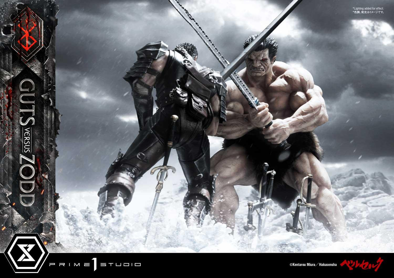 Berserk - Guts - Zodd - Diorama - Ultimate Diorama Masterline  (UDMBR-01DX) - 1/6 - DX Version (Prime 1 Studio) photo 50