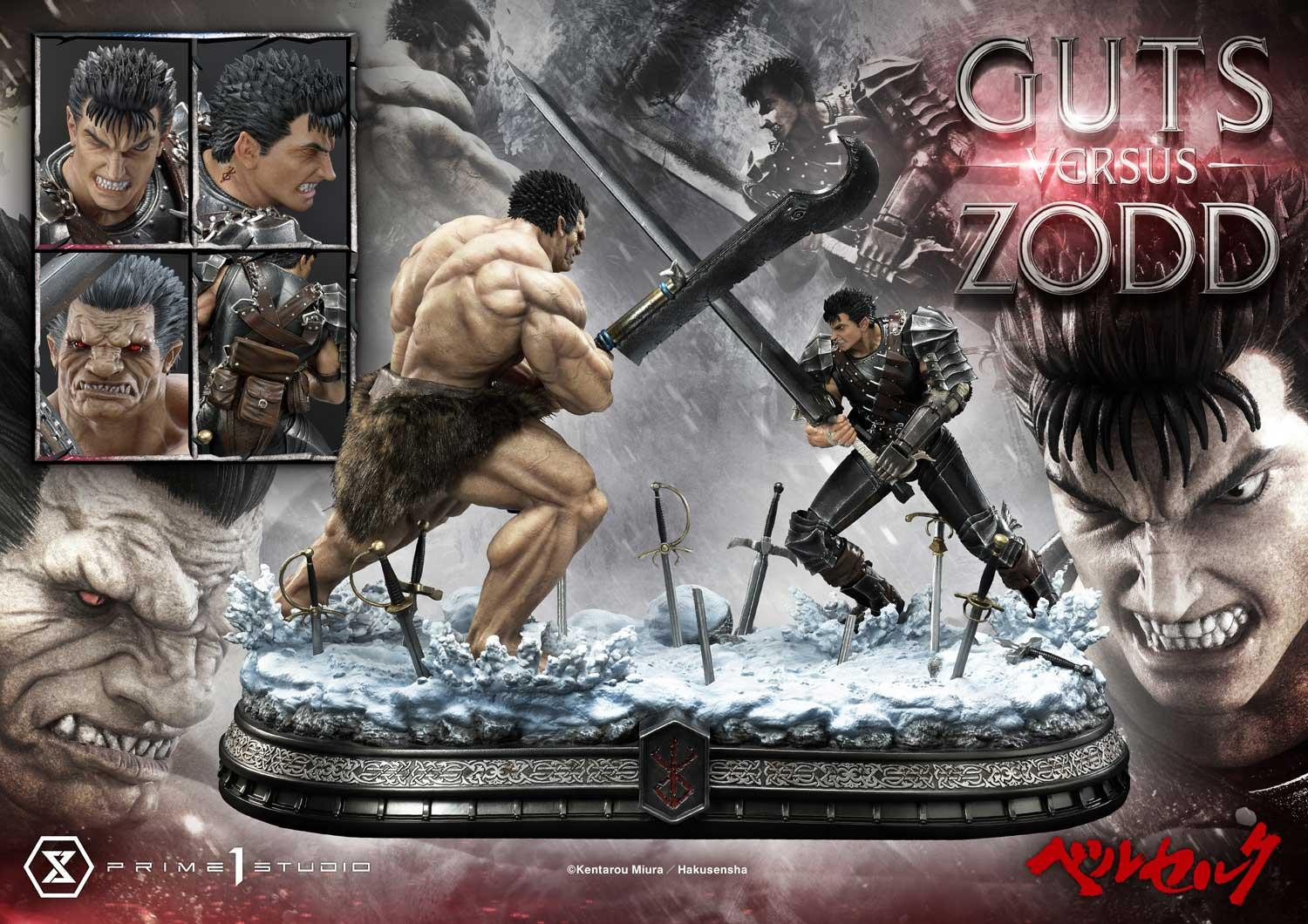Berserk - Guts - Zodd - Diorama - Ultimate Diorama Masterline  (UDMBR-01DX) - 1/6 - DX Version (Prime 1 Studio) photo 59