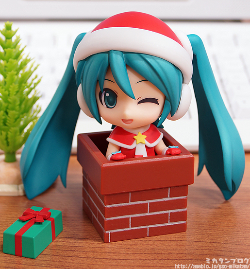Vocaloid - Hatsune Miku - Good Smile Kuji - Good Smile Kuji "Hatsune Miku 2012 Winter Ver." - Nendoroid (#280) - Santa ver. (Good Smile Company) photo 2