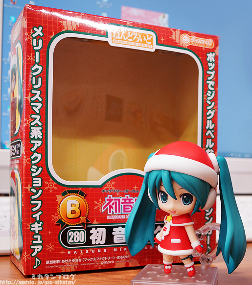 Vocaloid - Hatsune Miku - Good Smile Kuji - Good Smile Kuji "Hatsune Miku 2012 Winter Ver." - Nendoroid (#280) - Santa ver. (Good Smile Company) photo 17