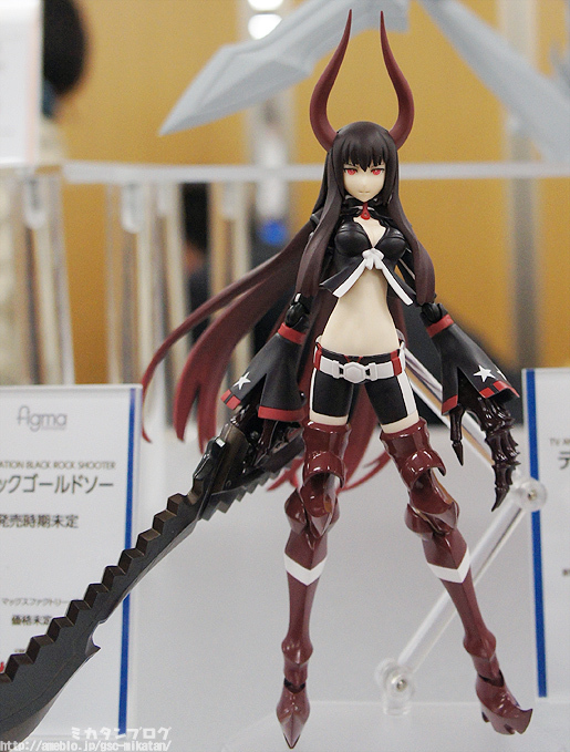 Black ★ Rock Shooter - Black ★ Gold Saw - Figma (#168) - TV Animation ver. (Max Factory) photo 8